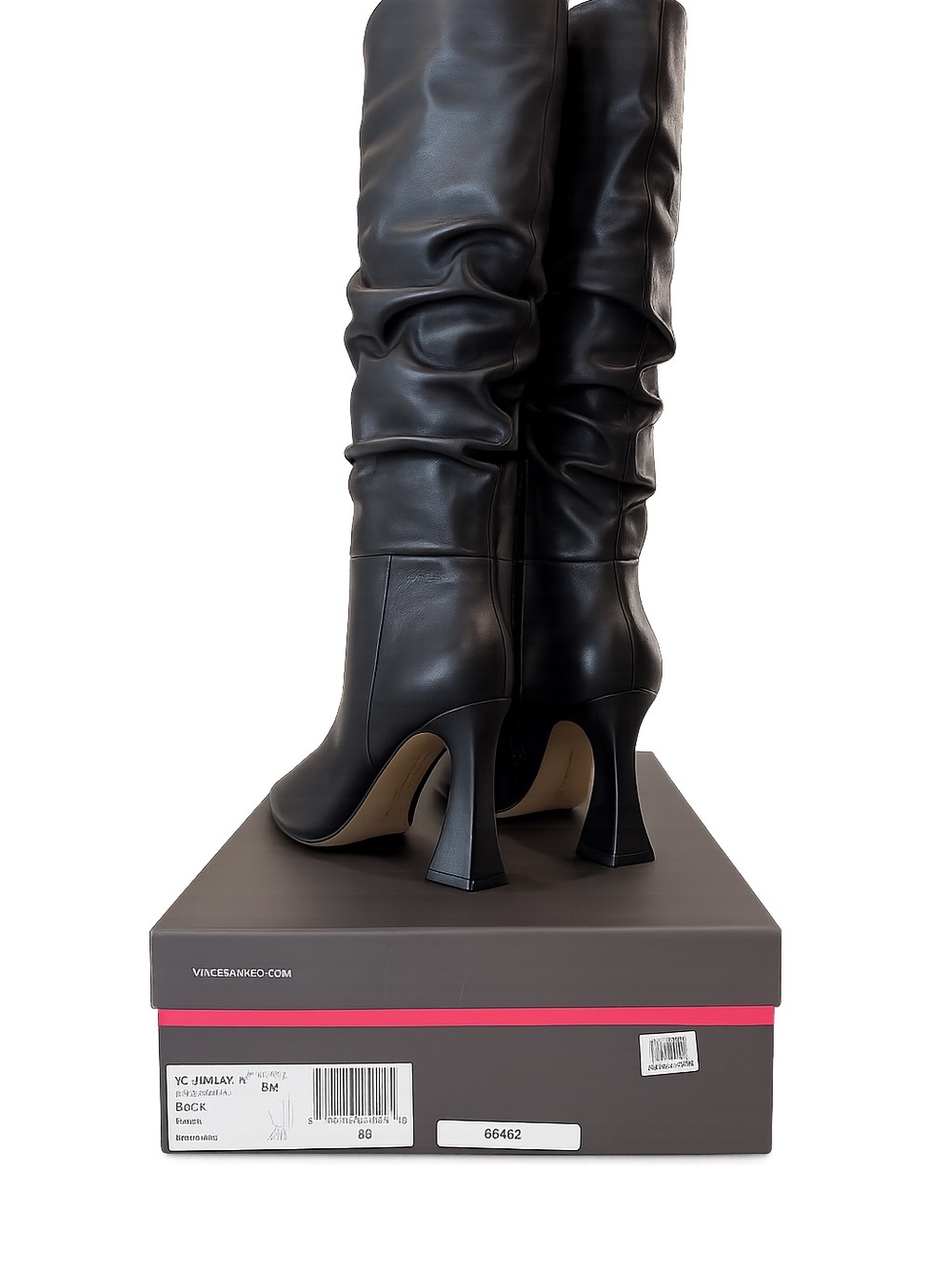 Vince Camuto BNIB Black Knee-High Heeled Boots - Women - Picture 2 of 5